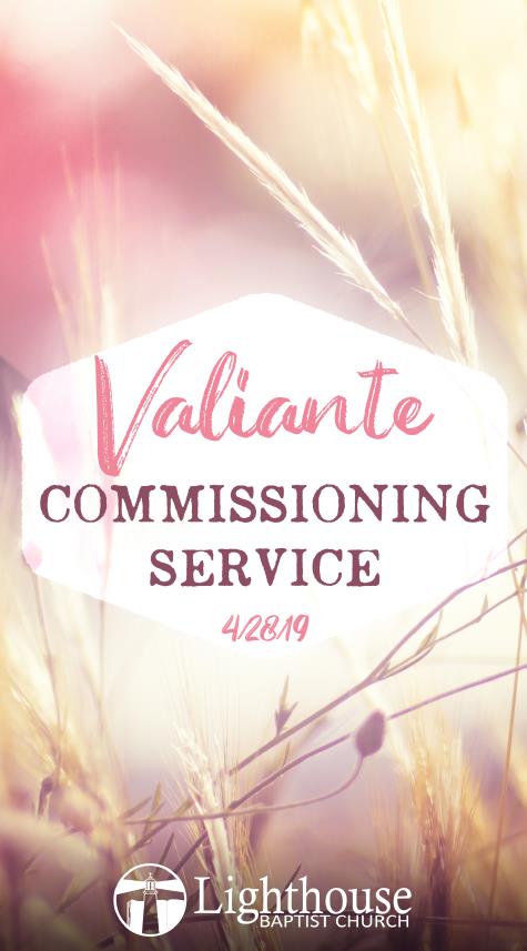 Valiante Commissioning Service - 2019-04-28